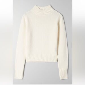 Elegant White Women's Sweater